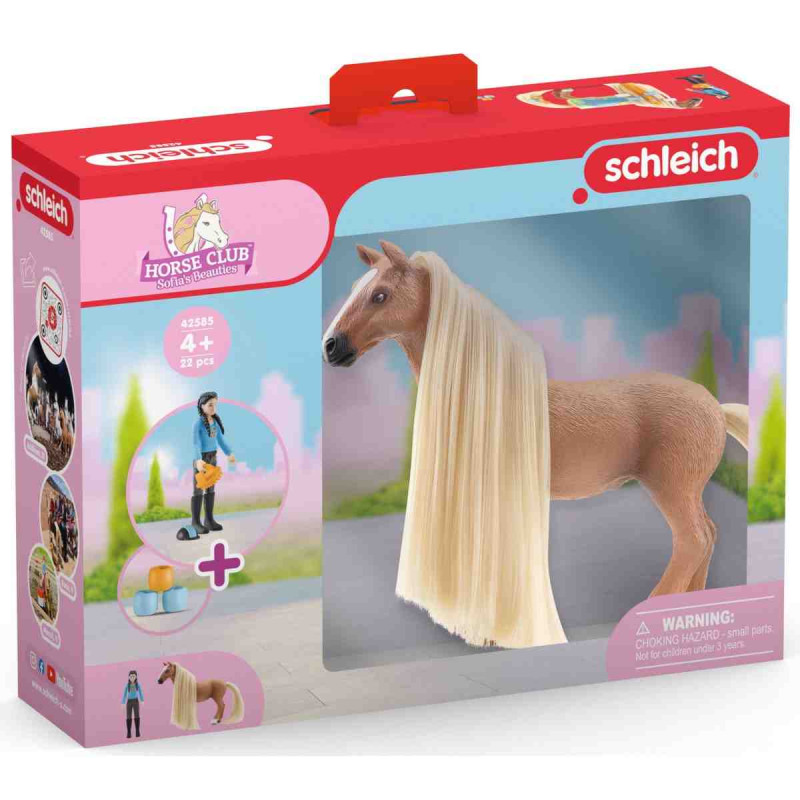 SET INICI KIM & CARAMEL  Schleich Cavalls Horse Club