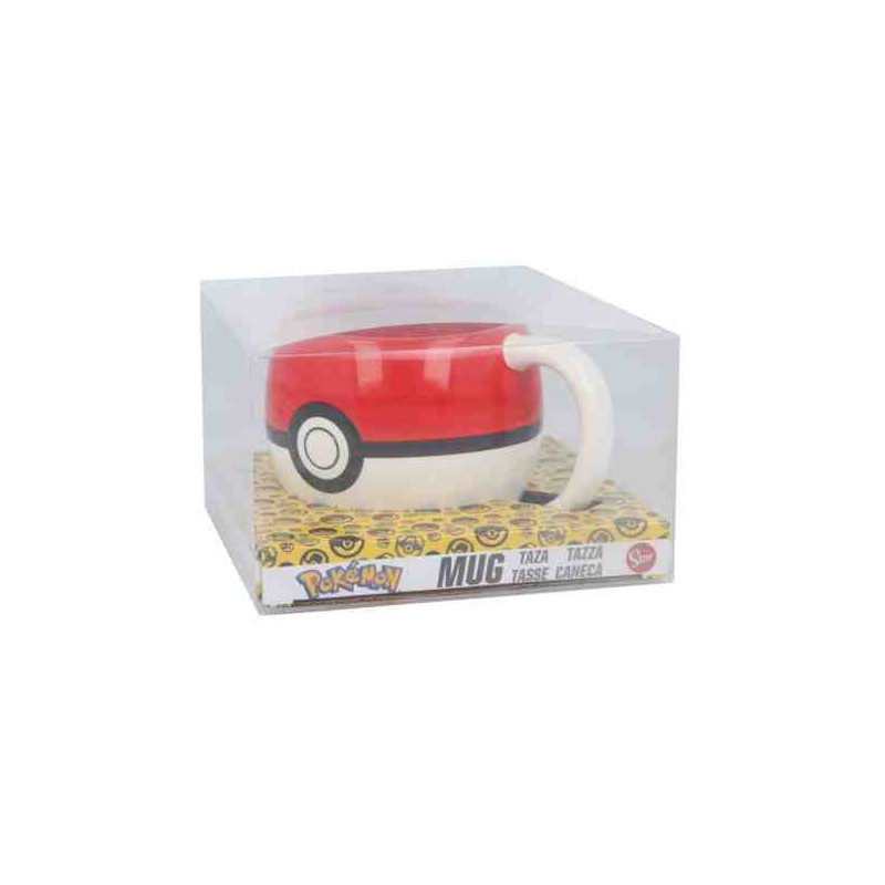 TASSA POKEBALL 3D 490ml.