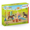 ENTRENAMENT D'AGILITAT PER PONIS  Schleich Cavalls