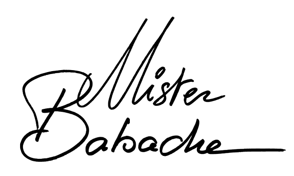 MISTER BABACHE
