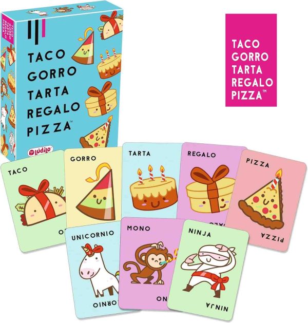 TACO,GORRO,TARTA,REGALO,PIZZA