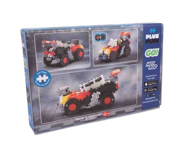 PLUS PLUS HOT ROD 240pcs. Plus Plus - Imagen 2