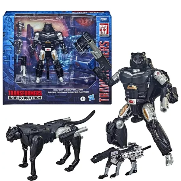 COVERT AGENT RAVAGE FIGURA 15 CM TRANSFORMERS WAR FROM CYBERTRON CEE Hasbro